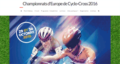Desktop Screenshot of cyclocrosspontchateau.fr