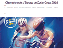 Tablet Screenshot of cyclocrosspontchateau.fr
